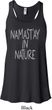 Yoga Namastay in Nature Ladies Flowy Racerback Tanktop