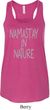 Yoga Namastay in Nature Ladies Flowy Racerback Tanktop