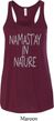 Yoga Namastay in Nature Ladies Flowy Racerback Tanktop