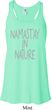 Yoga Namastay in Nature Ladies Flowy Racerback Tanktop
