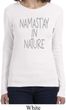 Yoga Namastay in Nature Ladies Long Sleeve Shirt