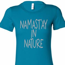 Yoga Namastay in Nature Ladies Longer Length Shirt