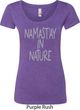 Yoga Namastay in Nature Ladies Scoop Neck Shirt