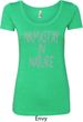 Yoga Namastay in Nature Ladies Scoop Neck Shirt