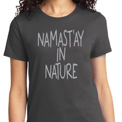 Yoga Namastay in Nature Ladies Shirt