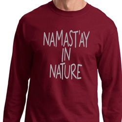 Yoga Namastay in Nature Long Sleeve Shirt