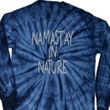 Yoga Namastay in Nature Long Sleeve Tie Dye Shirt