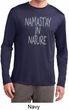 Yoga Namastay in Nature Mens Dry Wicking Long Sleeve Shirt