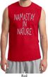 Yoga Namastay in Nature Mens Muscle Shirt