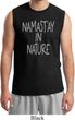 Yoga Namastay in Nature Mens Muscle Shirt