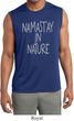 Yoga Namastay in Nature Mens Sleeveless Moisture Wicking Shirt