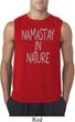 Yoga Namastay in Nature Mens Sleeveless Shirt