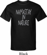 Yoga Namastay in Nature Mens Tall Shirt