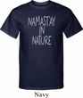 Yoga Namastay in Nature Mens Tall Shirt