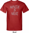 Yoga Namastay in Nature Mens Tall Shirt