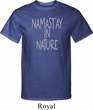 Yoga Namastay in Nature Mens Tall Shirt