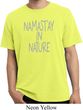 Yoga Namastay in Nature Pigment Dyed Shirt