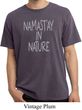 Yoga Namastay in Nature Pigment Dyed Shirt