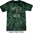 Yoga Namastay in Nature Spider Tie Dye Shirt