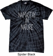 Yoga Namastay in Nature Spider Tie Dye Shirt