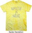 Yoga Namastay in Nature Spider Tie Dye Shirt