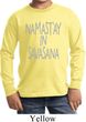 Yoga Namastay in Savasana Kids Long Sleeve Shirt