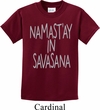 Yoga Namastay in Savasana Kids Shirt