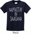 Yoga Namastay in Savasana Kids Shirt