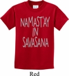Yoga Namastay in Savasana Kids Shirt