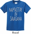 Yoga Namastay in Savasana Kids Shirt