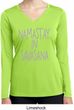 Yoga Namastay in Savasana Ladies Dry Wicking Long Sleeve Shirt