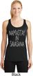 Yoga Namastay in Savasana Ladies Dry Wicking Racerback Tank Top
