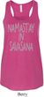 Yoga Namastay in Savasana Ladies Flowy Racerback Tanktop