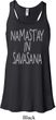 Yoga Namastay in Savasana Ladies Flowy Racerback Tanktop
