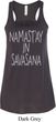 Yoga Namastay in Savasana Ladies Flowy Racerback Tanktop