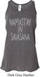 Yoga Namastay in Savasana Ladies Flowy Racerback Tanktop