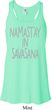 Yoga Namastay in Savasana Ladies Flowy Racerback Tanktop