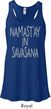 Yoga Namastay in Savasana Ladies Flowy Racerback Tanktop