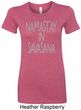 Yoga Namastay in Savasana Ladies Longer Length Shirt