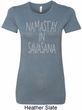 Yoga Namastay in Savasana Ladies Longer Length Shirt