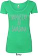 Yoga Namastay in Savasana Ladies Scoop Neck Shirt