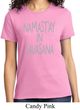 Yoga Namastay in Savasana Ladies Shirt