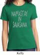 Yoga Namastay in Savasana Ladies Shirt