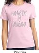 Yoga Namastay in Savasana Ladies Shirt