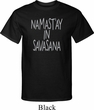 Yoga Namastay in Savasana Mens Tall Shirt