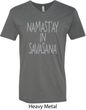 Yoga Namastay in Savasana Mens V-Neck Shirt