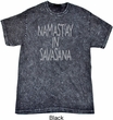 Yoga Namastay in Savasana Mineral Tie Dye Shirt
