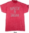Yoga Namastay in Savasana Mineral Tie Dye Shirt