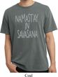 Yoga Namastay in Savasana Pigment Dyed Shirt
