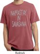 Yoga Namastay in Savasana Pigment Dyed Shirt